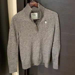 Abercrombie & Fitch quarter zip sweater